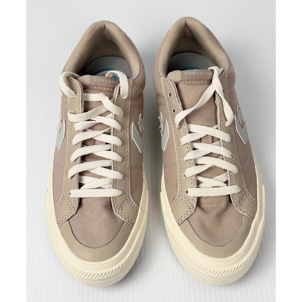 Converse Sport Casual Ox Unisex Shoes Beige Gray A13223F Mens 9 Womens 10.5